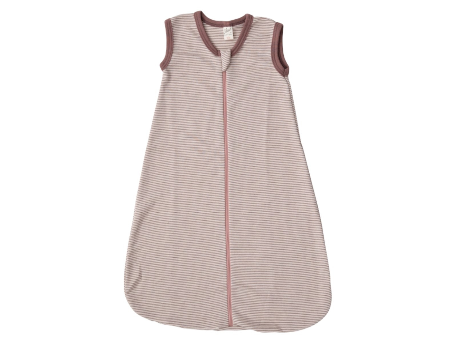 Lilano Schlafsack Baby Wolle Seide mauve-natur Gr.3 (110cm)