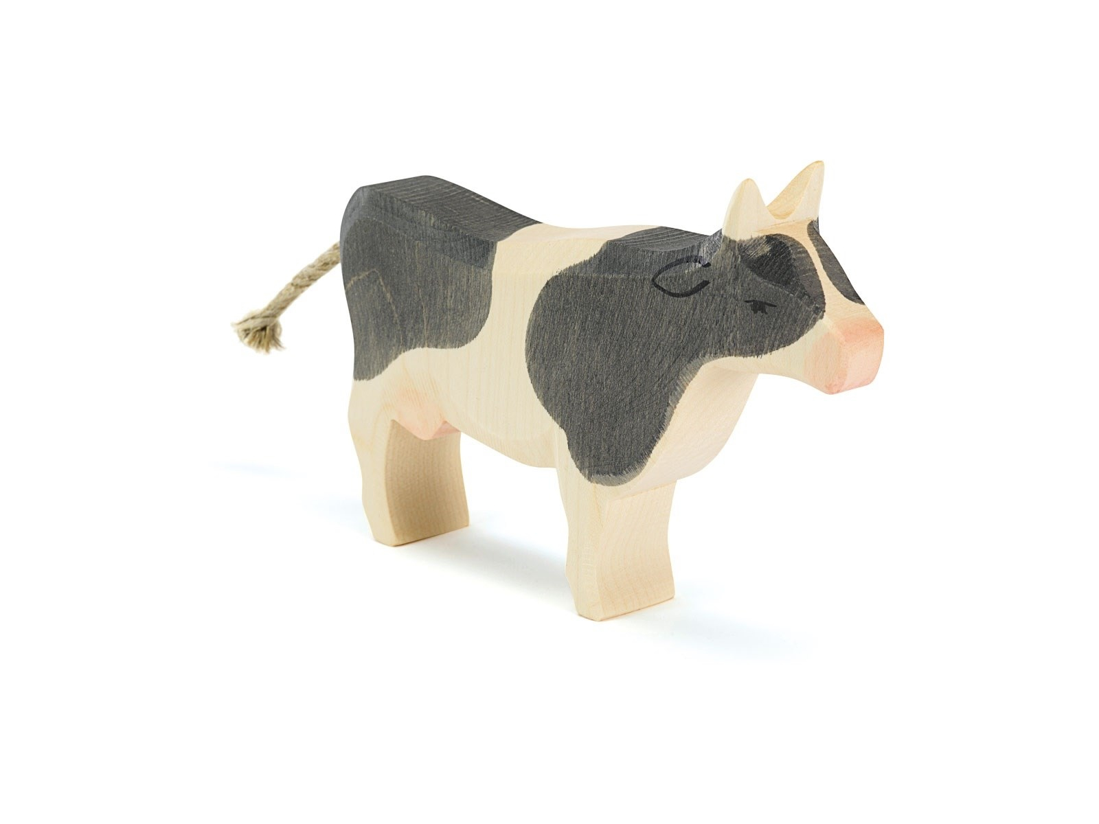 Ostheimer Kuh schwarz stehend 15 x 3 x 11,5 cm