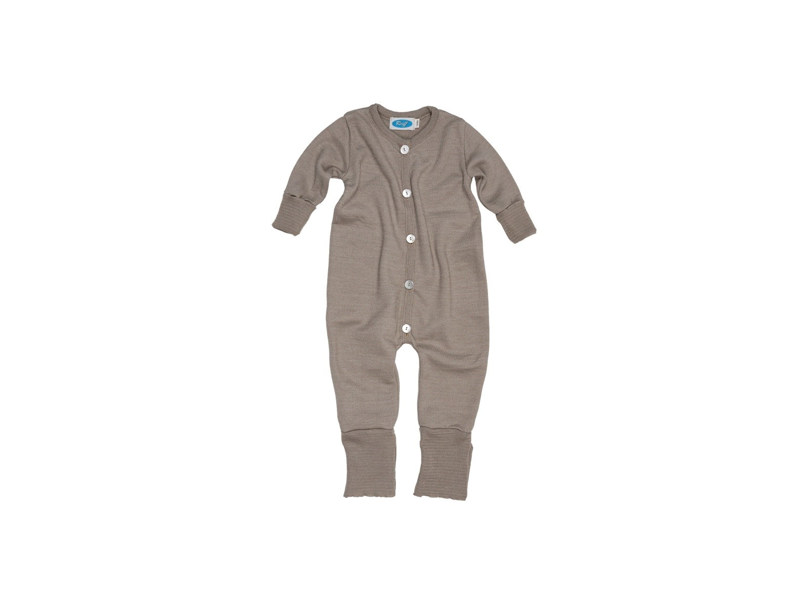 Baby Overall Wolle Seide savanne Gr.62/68