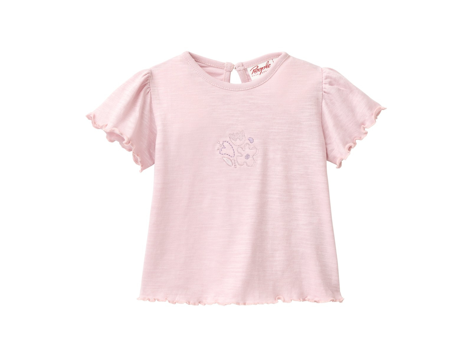 People Wear Organic Kurzarm-Shirt malve Gr. 86/92
