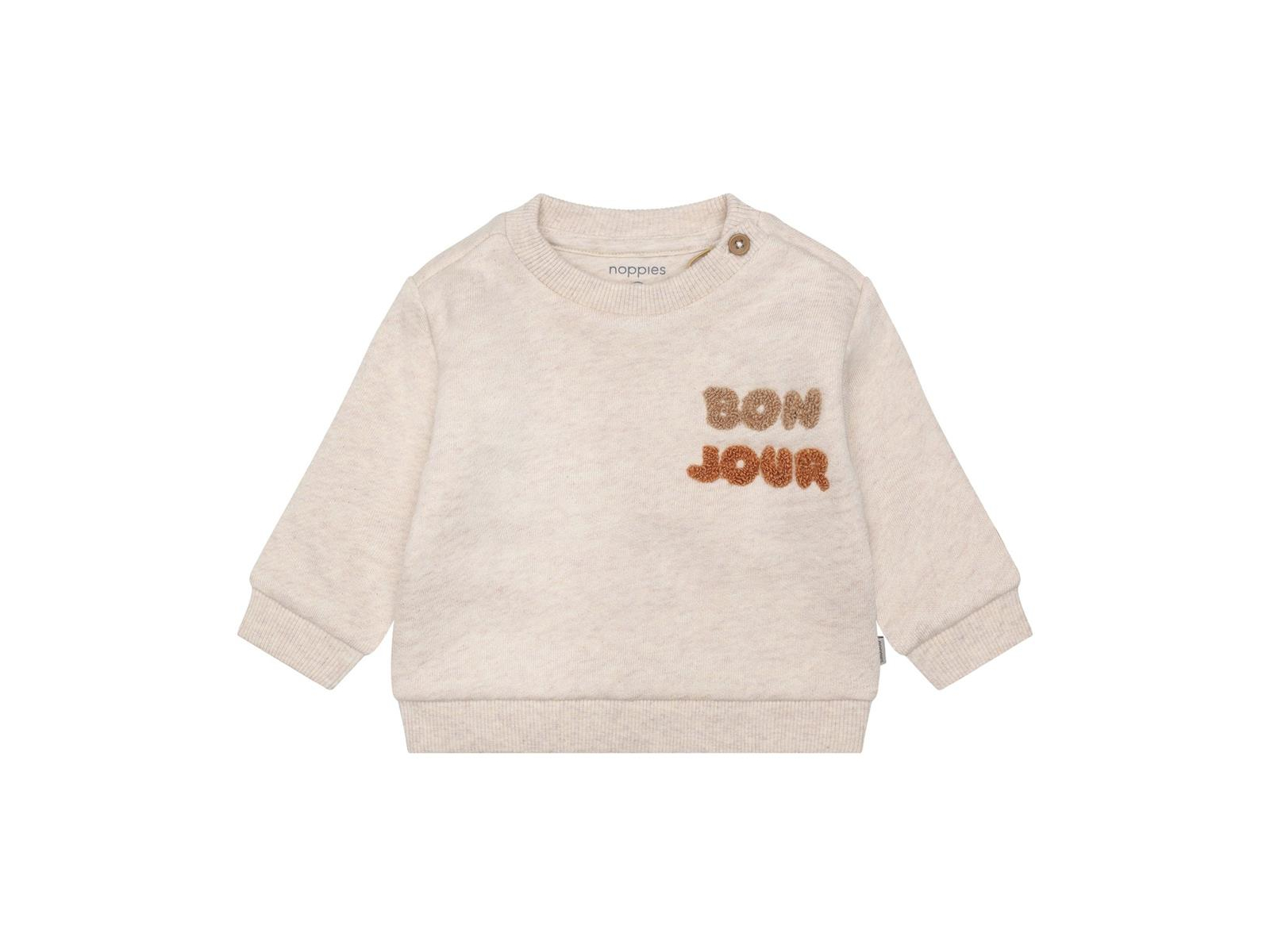 Sweatshirt sand melange 80