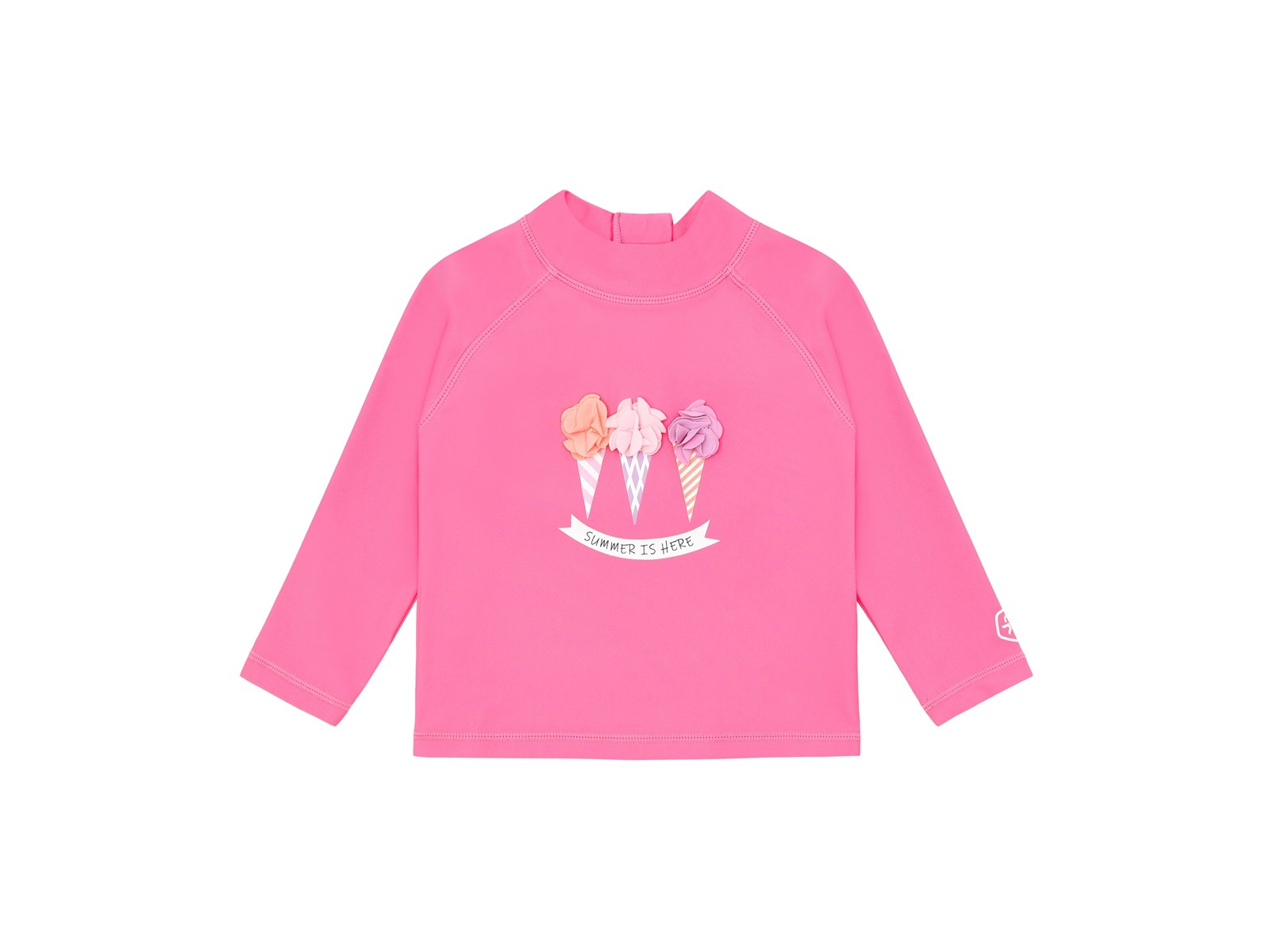 Badeshirt Langarm Pink Lemonade Gr. 92