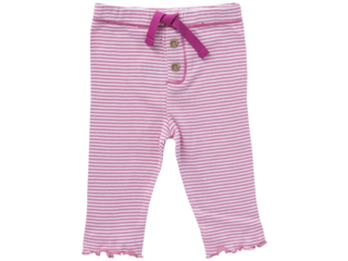 Baby und Kinder Leggings rosa-geringelt