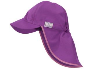 Kinder Sonnenschutz Mütze "Legionär" UV-80 dahlia