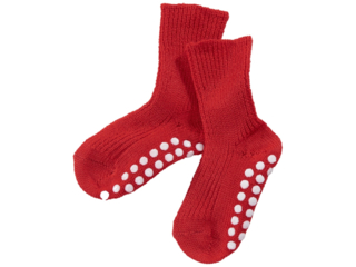 Kinder Stoppersocken rot