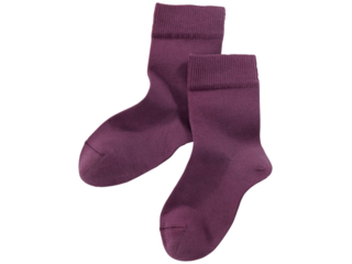 Kinder Socken brombeer