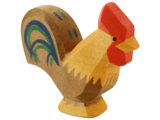 Hahn (braun) 5 cm