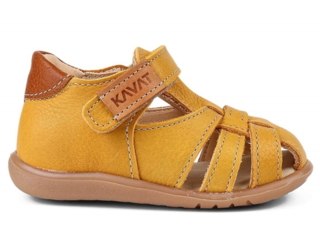 Kinder Sandalen Rullsand pflanzlich gegerbt yellow