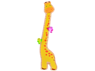 Messlatte Kind Giraffe aus Holz