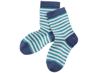 Kinder Mädchen Socken gletscher-blau