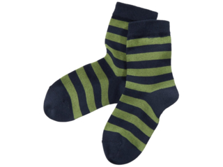 Kinder Ringelsocken marine-geringelt