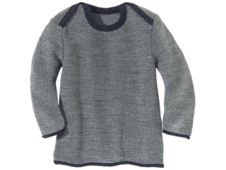 Baby und Kinder Pullover melange-anthrazit