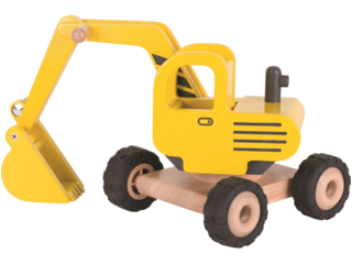 Bagger aus Holz