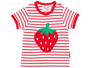 Baby und Kinder T-Shirt Erdbeere