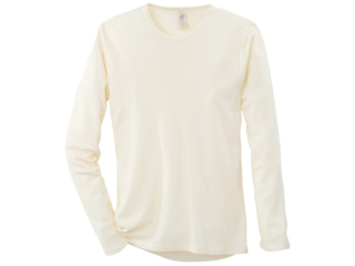 Langarm Unterhemd Unisex natur