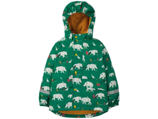Kinder Regenjacke mit Kapuze Nashorn