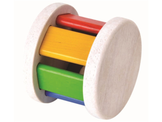 Krabbelspielzeug "Walze" aus Kautschukholz