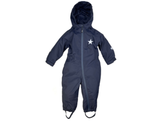 Baby und Kinder Overall Ganzjahresanzug mit Kapuze marine