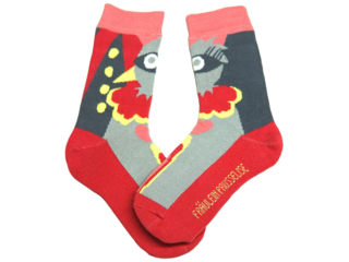Kinder Socken Paradiesvogel
