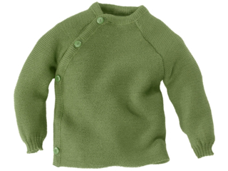 Babyjacke Schlüttli Schurwolle (kbT) apfel