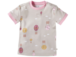 Kinder T-Shirt Bio-Baumwolle Ballon rosa