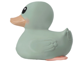 Badeente Naturkautschuk klein mint