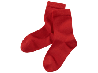 Kindersocke rot