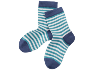 Kinder Mädchen Socken gletscher-blau