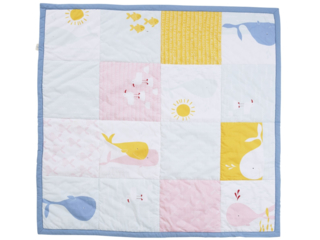 Krabbeldecke Patchwork Design Wal