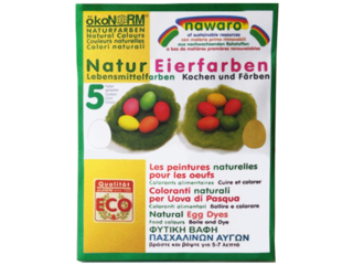 Natur Eierfarben