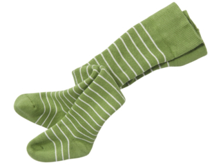 Baby Strumpfhose Baumwolle (kbA) Frottee moos-geringelt