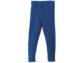 Woll-Leggings marine