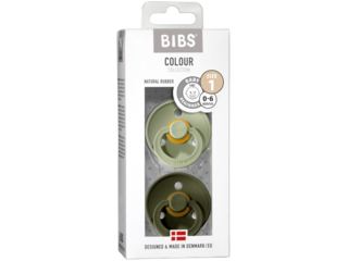 Schnuller Naturkautschuk 2er Pack kirschförmig sage-hunter green