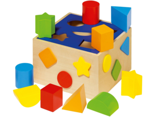 Motorikspielzeug "Steckbox"