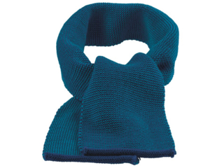 Kinder Schal melange-marine-blau