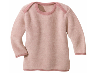 Baby und Kinder Pullover melange-rosé
