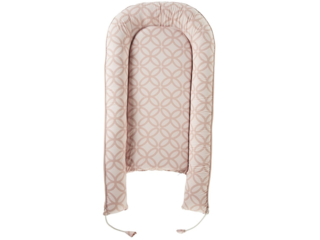 Babynest Bio-Baumwolle, Kapok, Naturkautschuk Blume rose