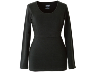 Still Shirt Langarm schwarz