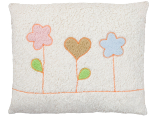 Kinder Kuschelkissen Blümchen