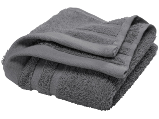Handtuch Bio-Baumwolle Frottee grau