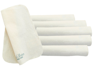 Baby Waschlappen Moltontücher Bio-Baumwolle 6er-Set