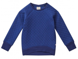 Kinder Pullover gesteppt blau