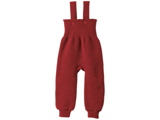 Baby Hose mit Trägern bordeaux