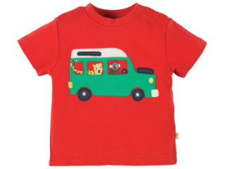 Baby und Kinder T-Shirt Taxi rot
