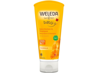 Calendula Baby Waschlotion & Shampoo - reinigt sanft und pflegt