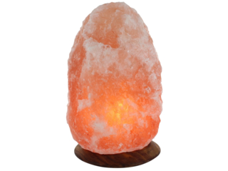 Beleuchteter Salzkristall “Rock”