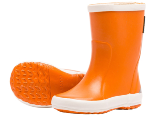 Kinder Gummistiefel "Beppo" Naturkautschuk orange
