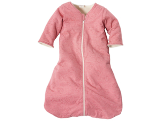 Winterschlafsack Baby, Baumwolle (kbA)/Schurwolle (kbT), "Nemo" rot