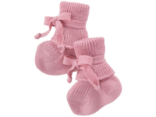 Babyschuhe Bio-Schurwolle (kbT) rosa