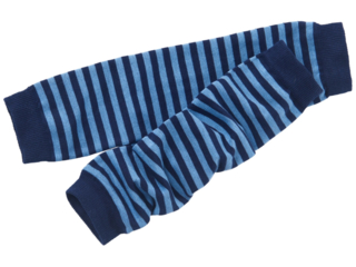 Baby-/Kinder-Stulpen minilegs (kbA) marine-gestreift